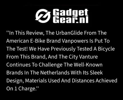 Review: Vanpowers UrbanGlide Ultra - VANPOWERS LTD