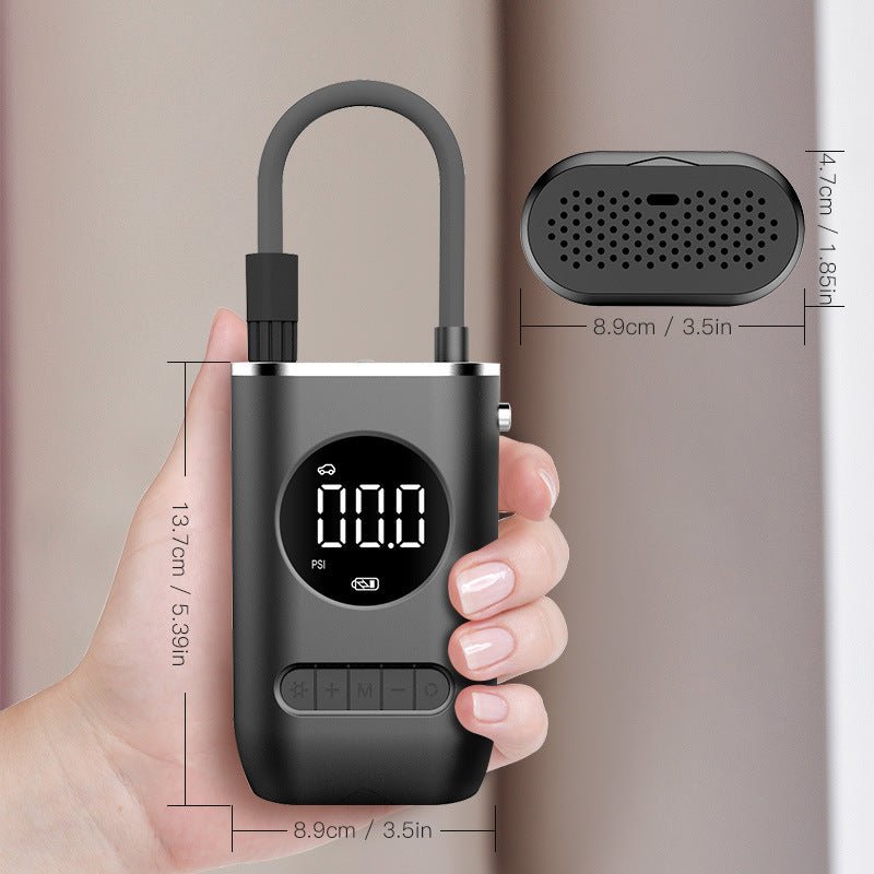 Mini Portable Electric Bicycle Tire Inflator Pump - VANPOWERS LTD