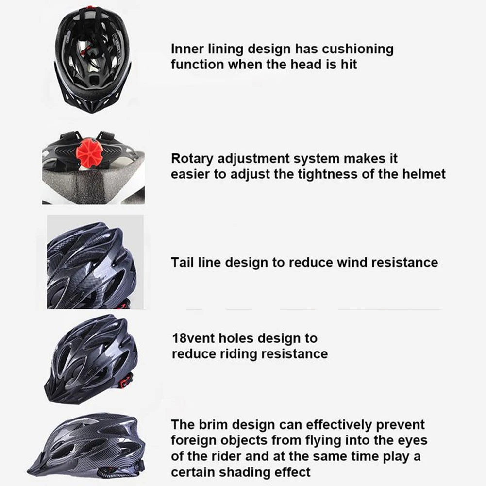 Vanpowers Bike Helmet Mountain Cycling Helmet - VANPOWERS LTD