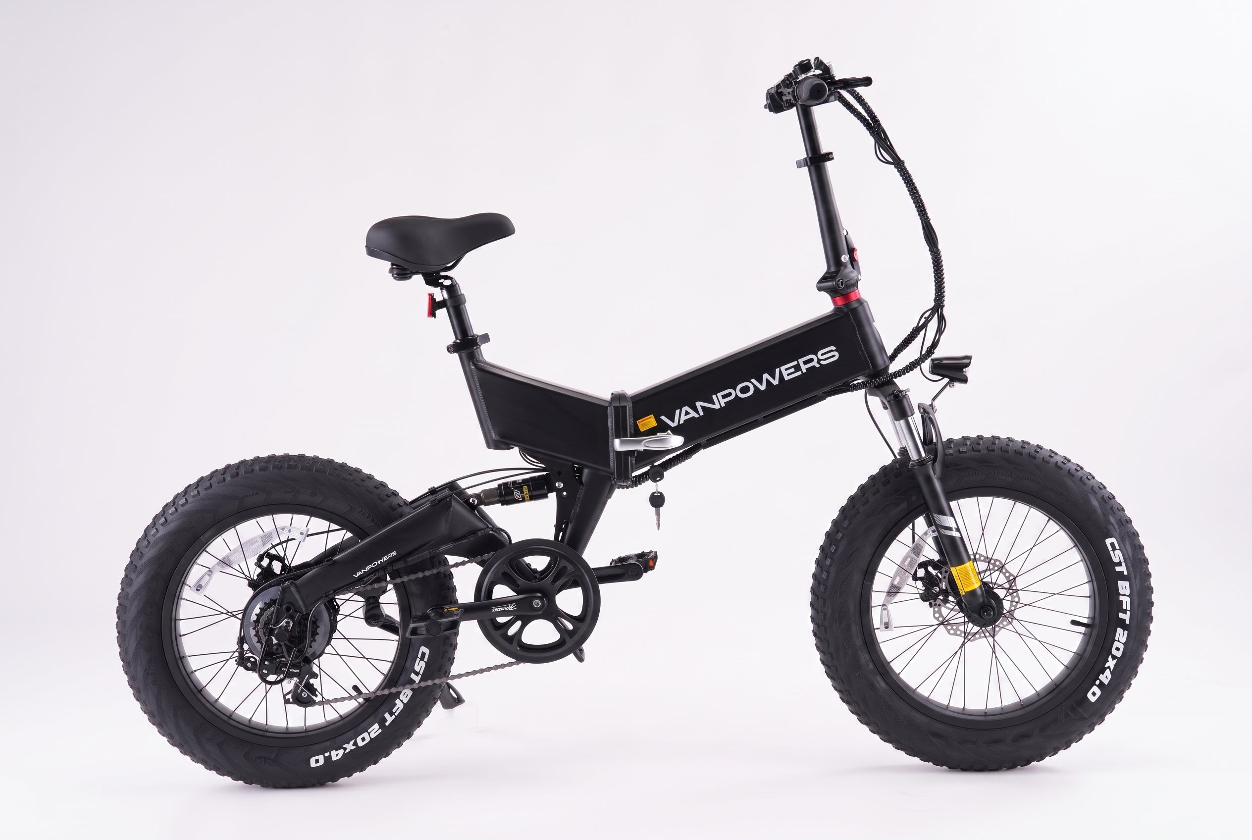 Vanpowers UrbanFold Foldable Fat Tire Electric Bike