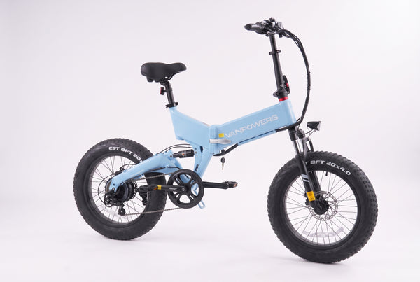 Vanpowers UrbanFold Foldable Fat Tire Electric Bike