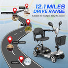 Vanpowers VanSwift Personal Compact Scooter - VANPOWERS
