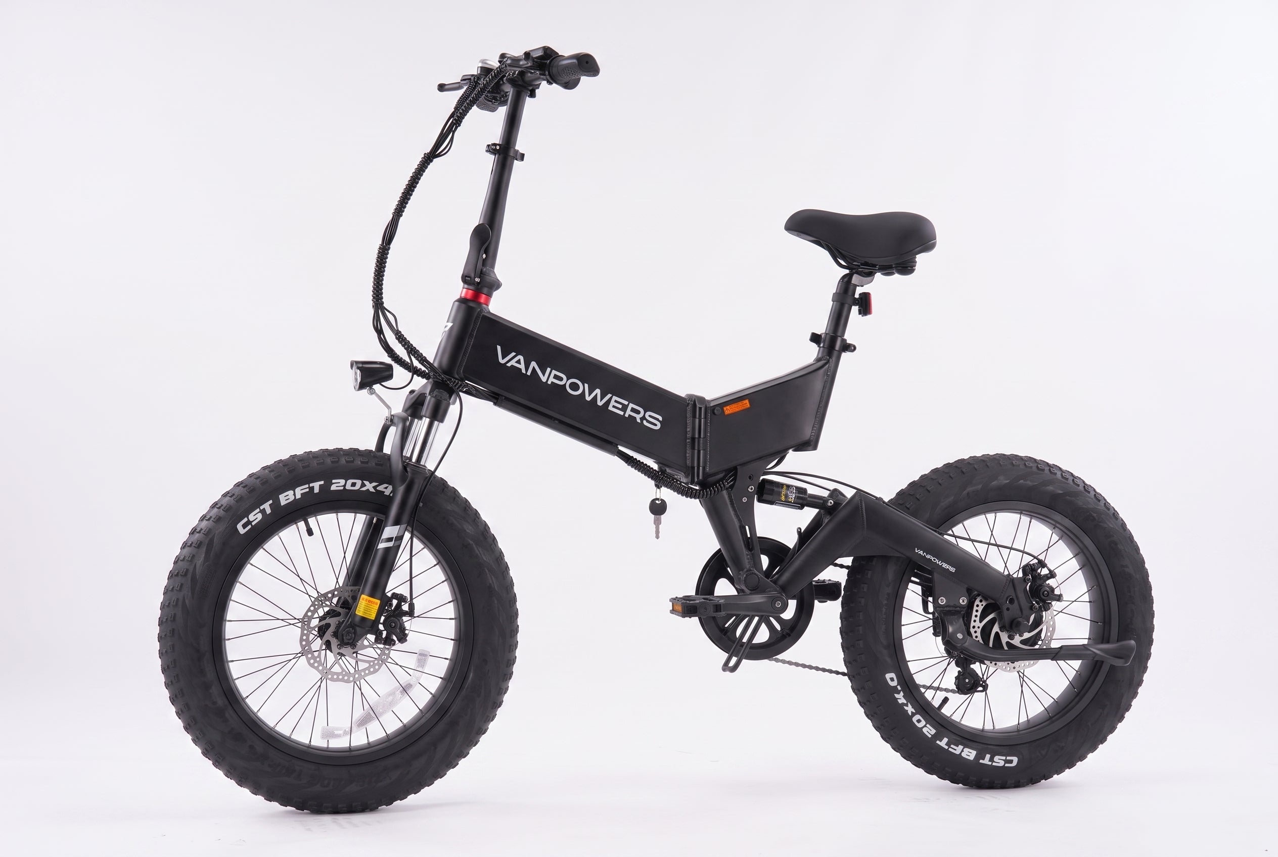 Vanpowers UrbanFold Foldable Fat Tire Electric Bike