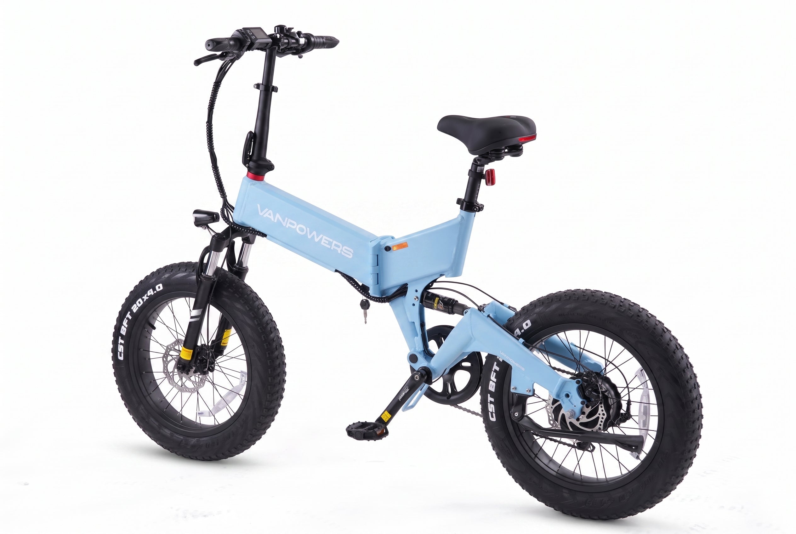 Vanpowers UrbanFold Foldable Fat Tire Electric Bike