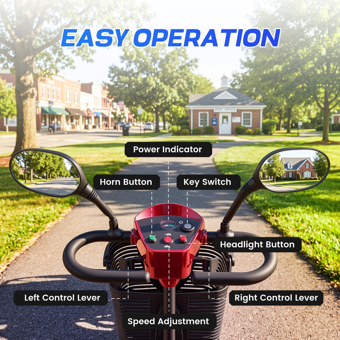 Vanpowers VanSwift Personal Compact Scooter - VANPOWERS